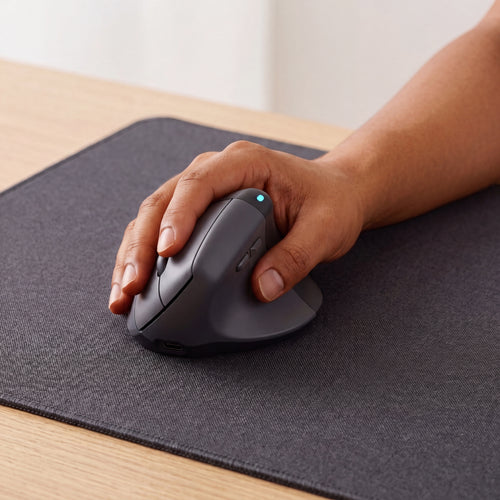 Verna Ergonomic Vertical Mouse, Wireless, Silent Click for Home Office